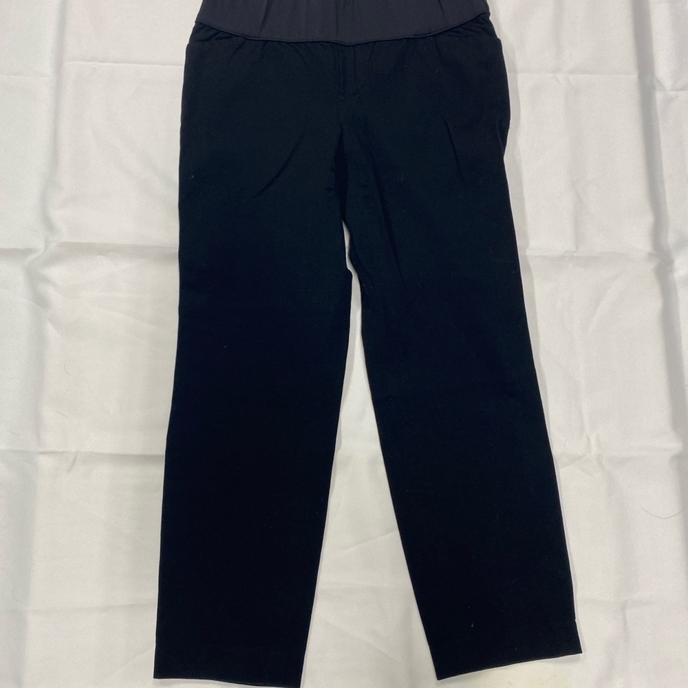 GAP Maternity Slim Cropped Pants in Black Size 6
